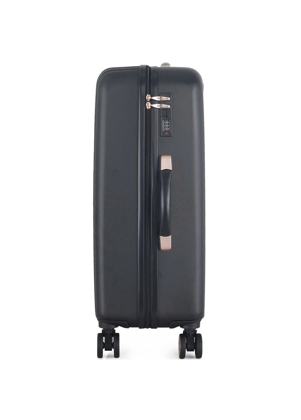 Валіза 24" (M) Black (T5787-2) Semi Line (315937163)