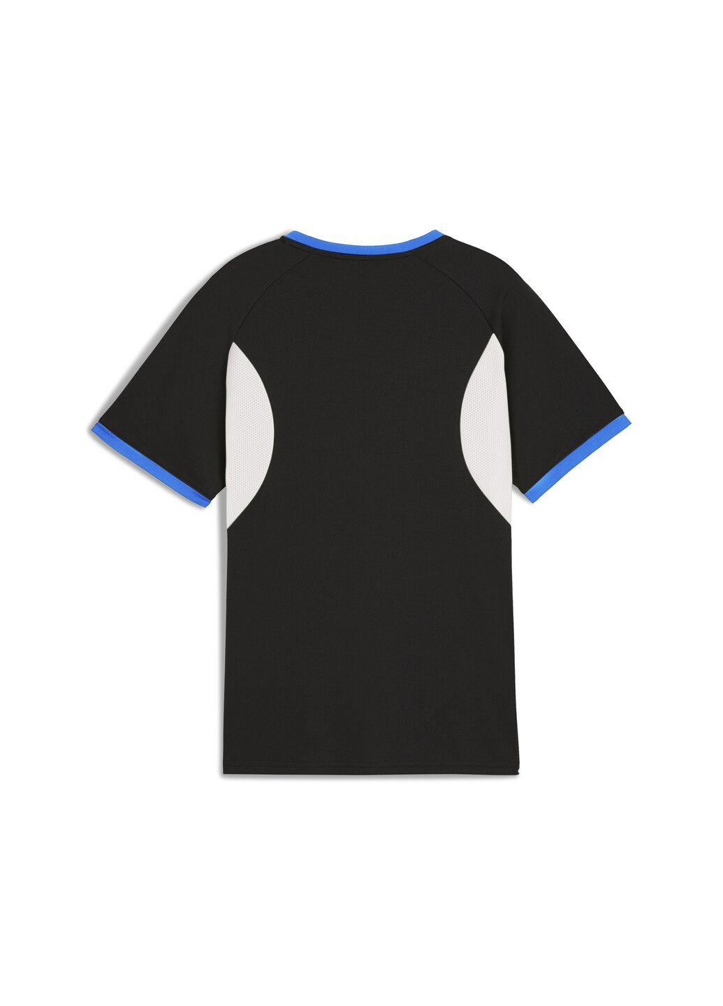 Черная демисезонная детская футболка individualliga jersey youth Puma