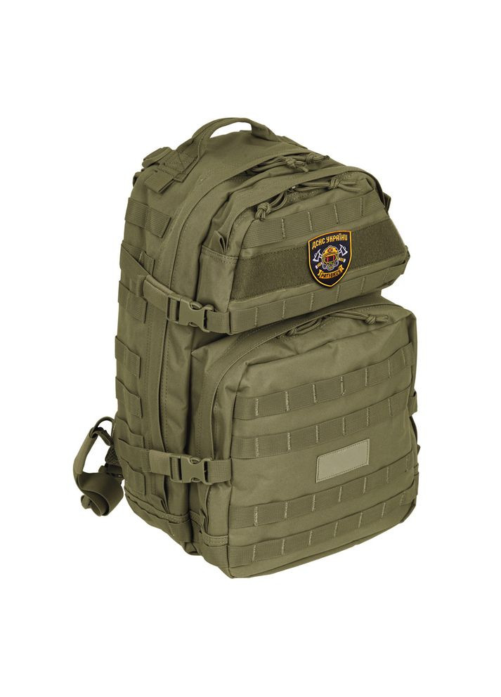 Шеврон на липучці ДСНС Рятівник 7х9 см вишитий патч нашивка IDEIA (276059661)