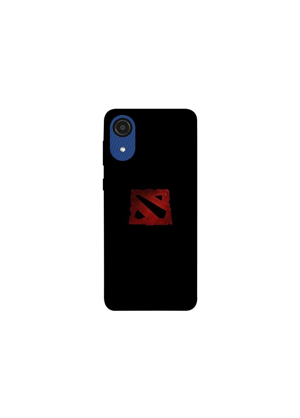 Чехол на Samsung Galaxy A03 Core Dota logo Frontalka (353329821)