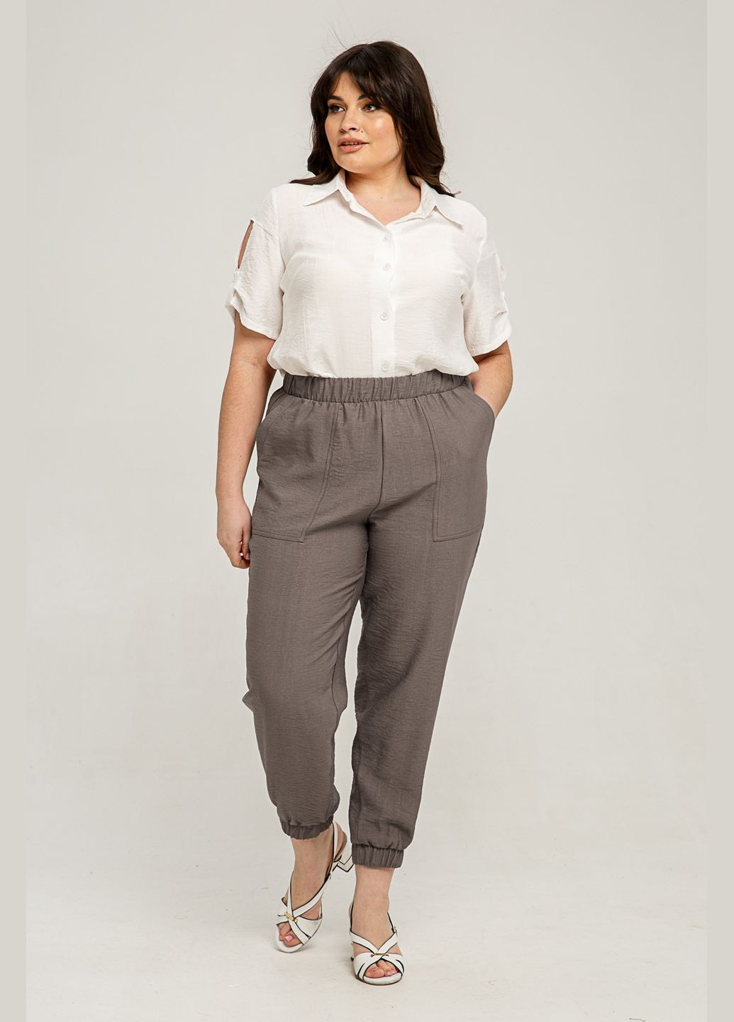 Жіночі літні брюки Кітана з жатого льону All Posa (ap101468p) A'll Posa (334893515)