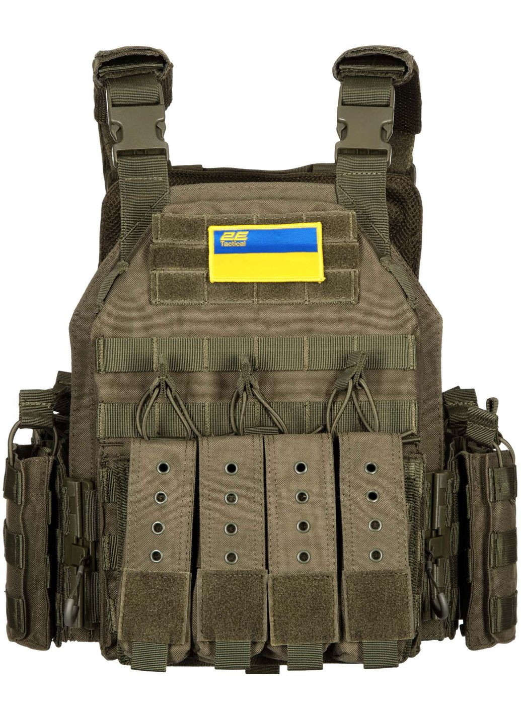 Плитоноска 2Е Тип 3 Combat швидке скидання зелена ( MILPLACARTYPE3-YC-OG) 2E (362731909)