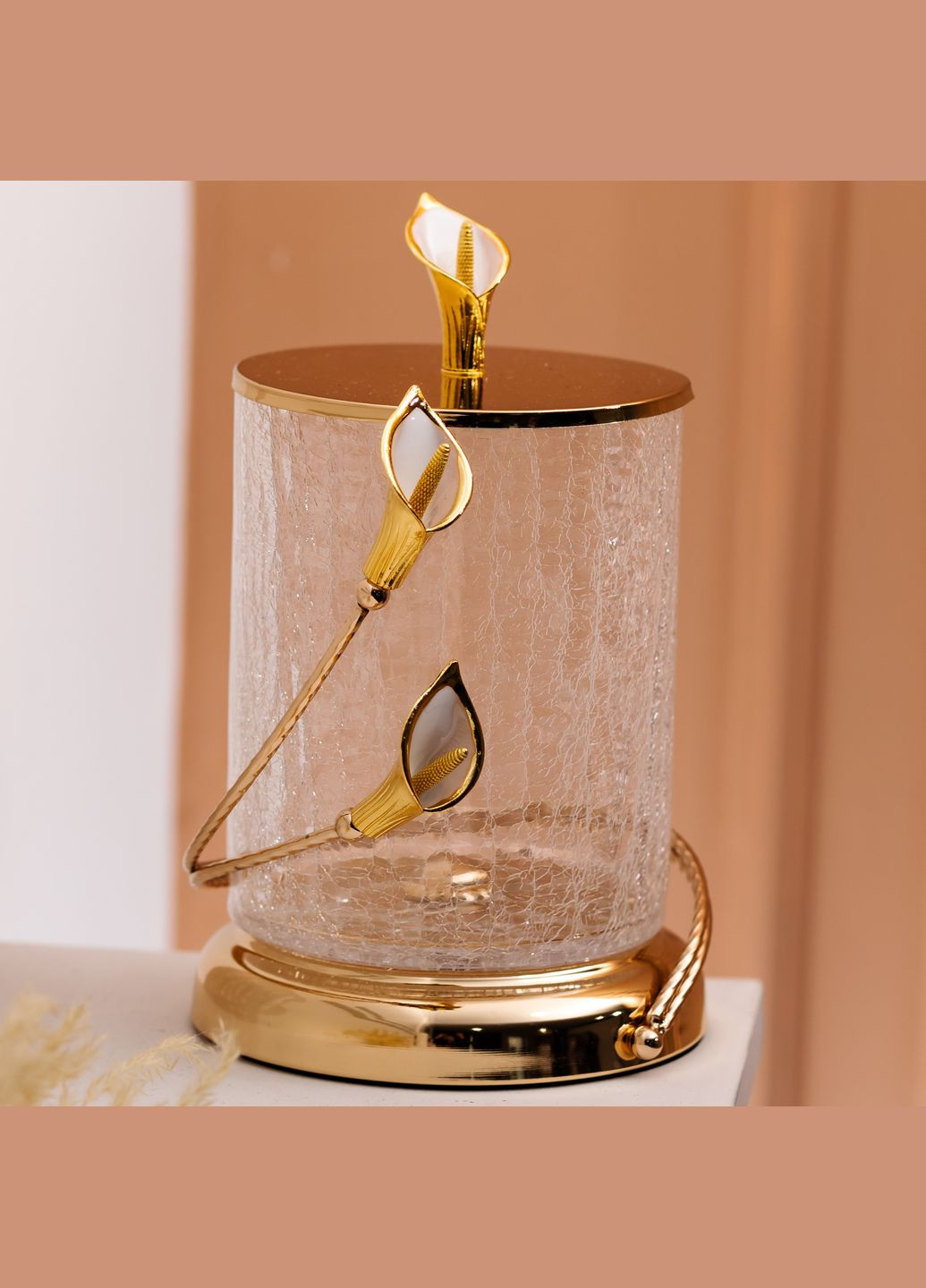 Банка для сипучих продуктів Calla lilies декоративна 23 см Yiwu (330027370)