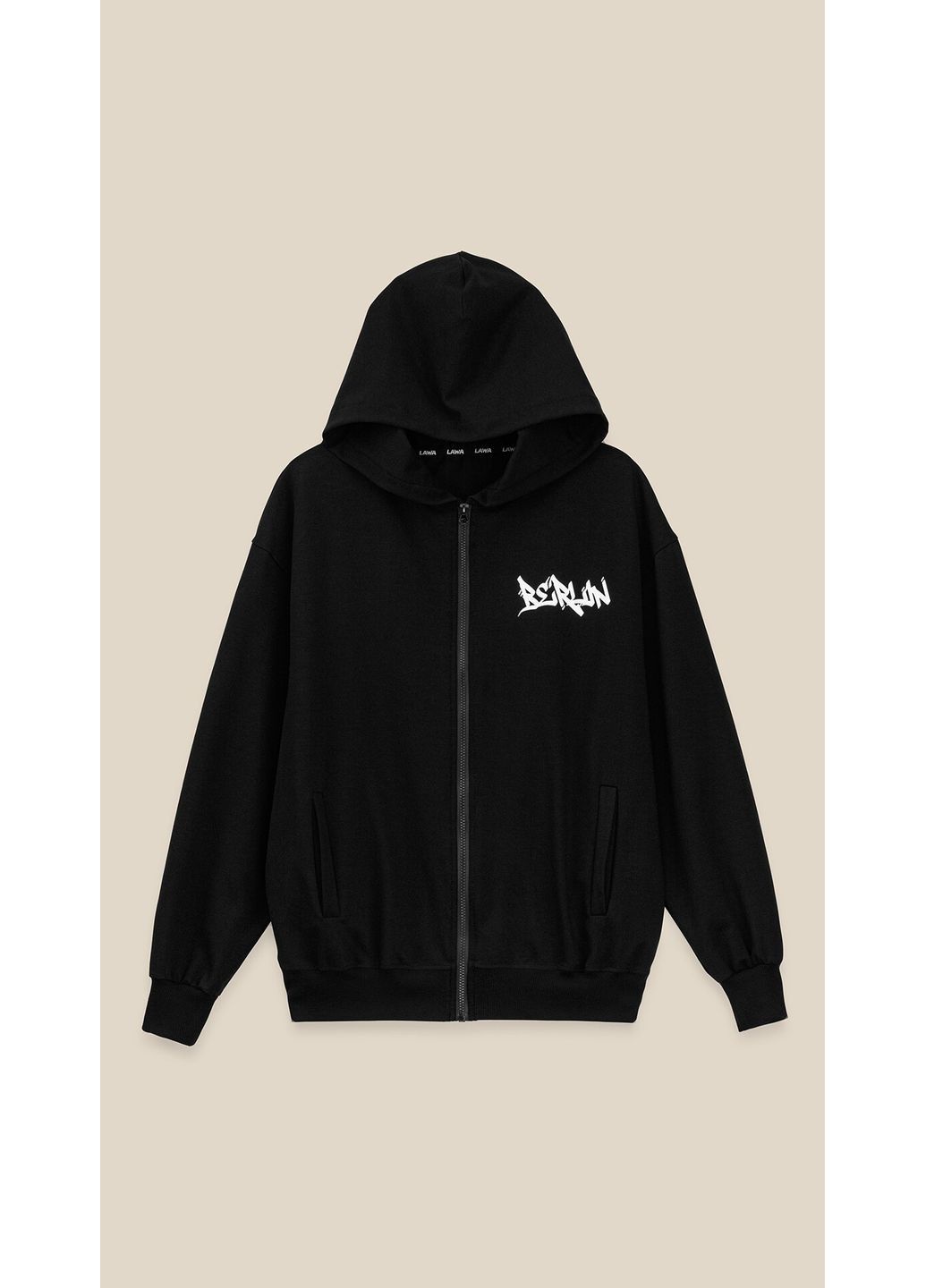 Толстовка с принтом мужская P-MT02309 Черный shop (2888000027993) LAWA (368768350)