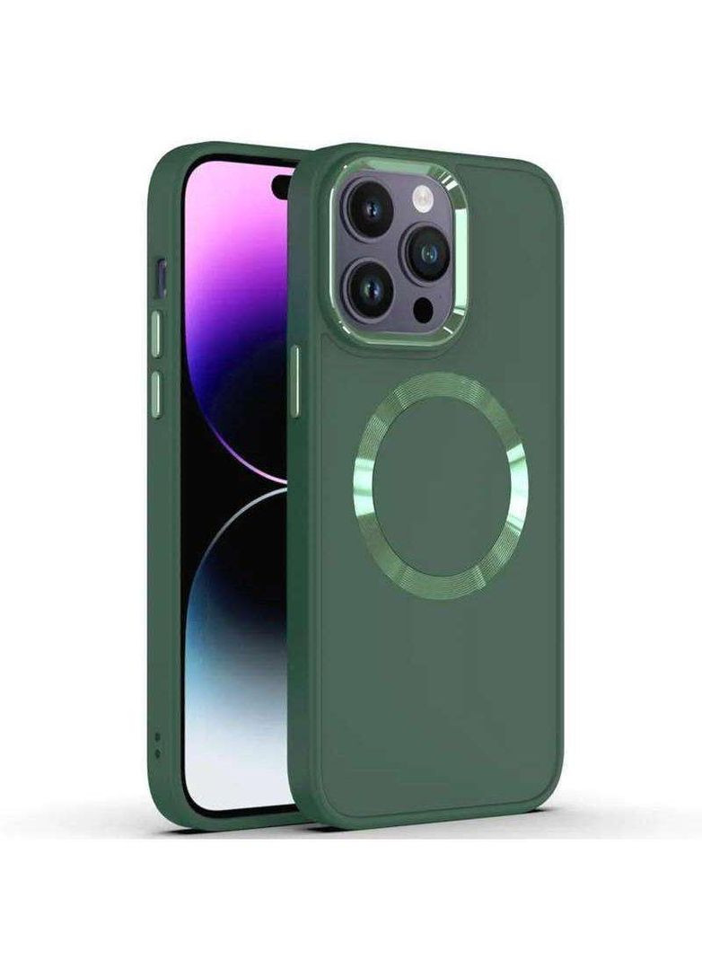 TPU чохол Bonbon з металевими кнопками та MagSafe на Apple iPhone 16 Pro Epik (304267167)