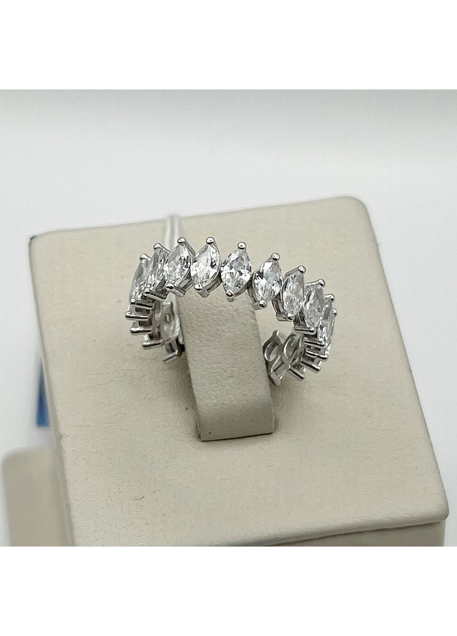 Кольцо серебряное с кубическим цирконием "Дорожка" 19 3,1 г No Brand (370142442)