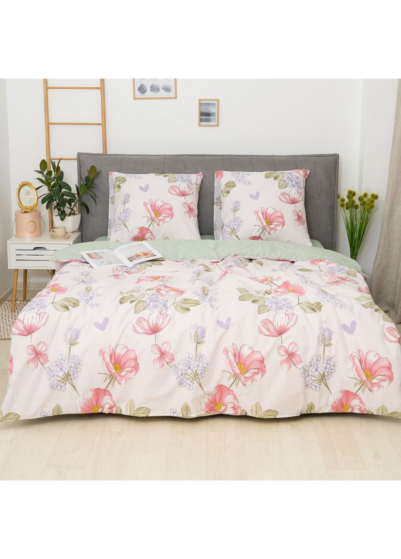 Постільна білизна ранфорс - 25364 ЄУ-25 полуторна Viluta (362209345)