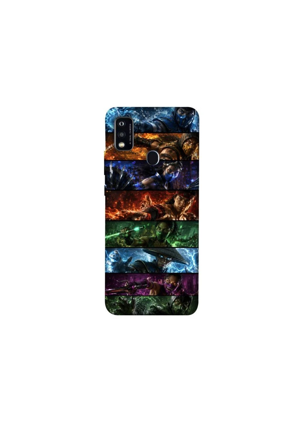 Чохол на ZTE Blade A51 Mortal Kombat ver.2 Frontalka (395818400)