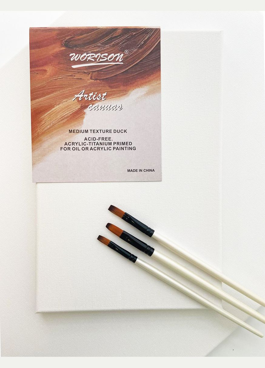 Полотно на підрамнику, для живопису та малювання, 20х30см. Worison (322635015)