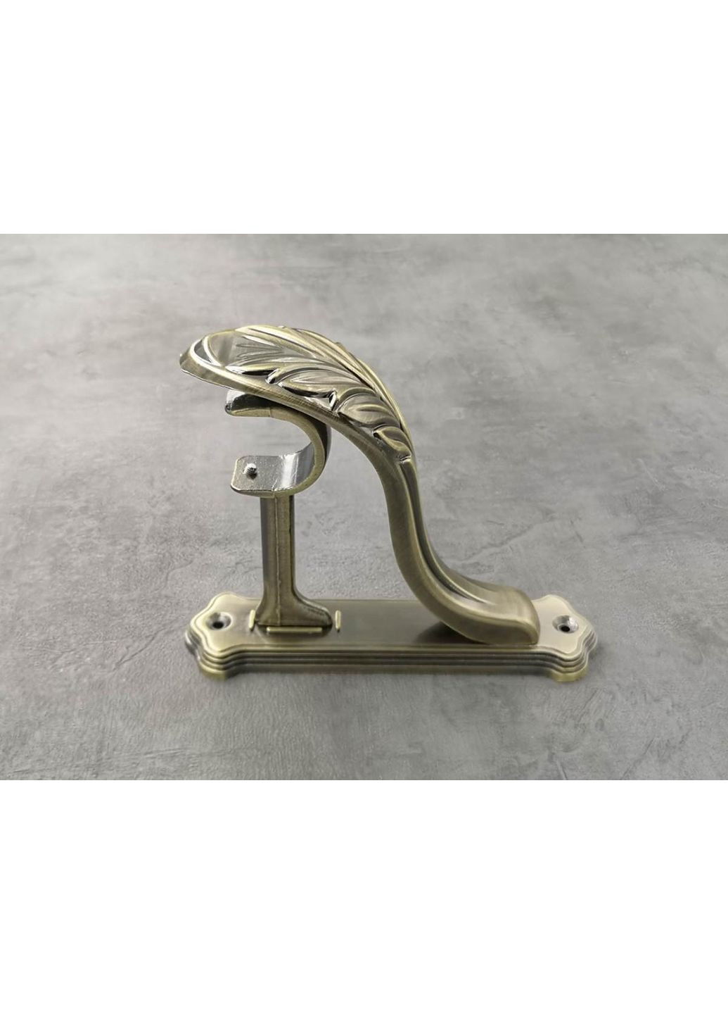 Карниз Дуо рифлена штанга одинарний ретро 25 мм 300 см Антик Quadrum (352778115)