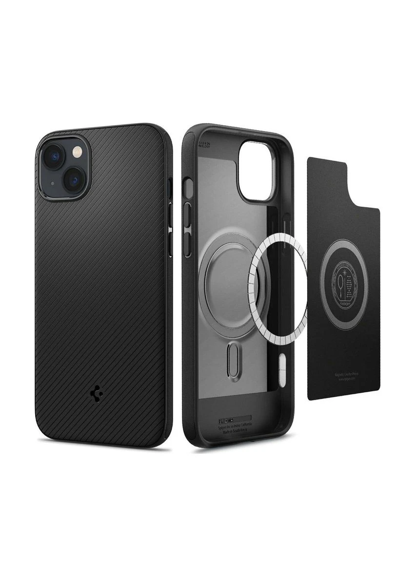 Чехол Mag Armor для iPhone 14 Matte Black (ACS05065) Spigen (301510760)