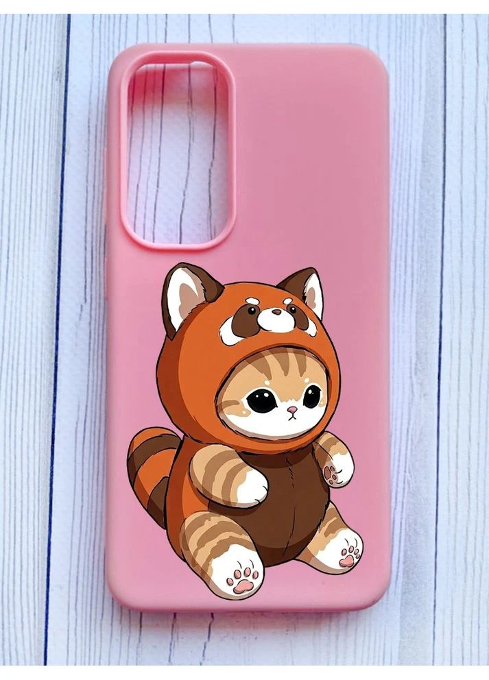 Матовый чехол на Samsung Galaxy S24 Котик панда (принт 423) Creative (391979851)