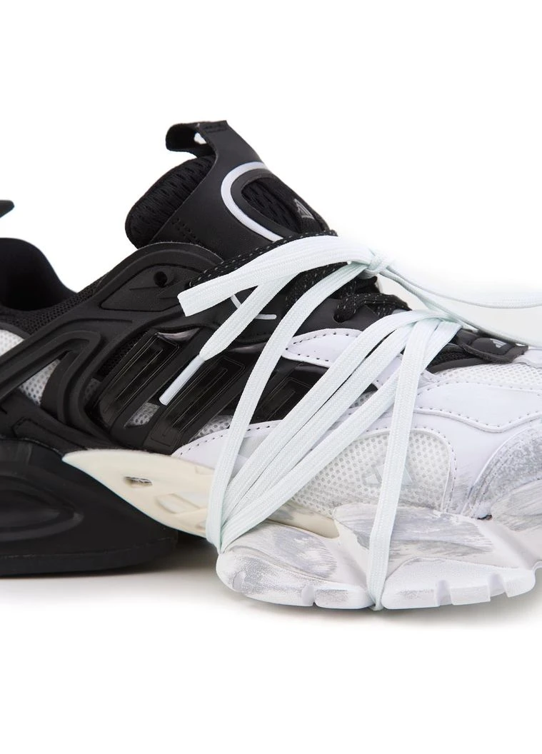Білі літні кросівки adidas vento xlg deluxe black white адідас венто No Brand