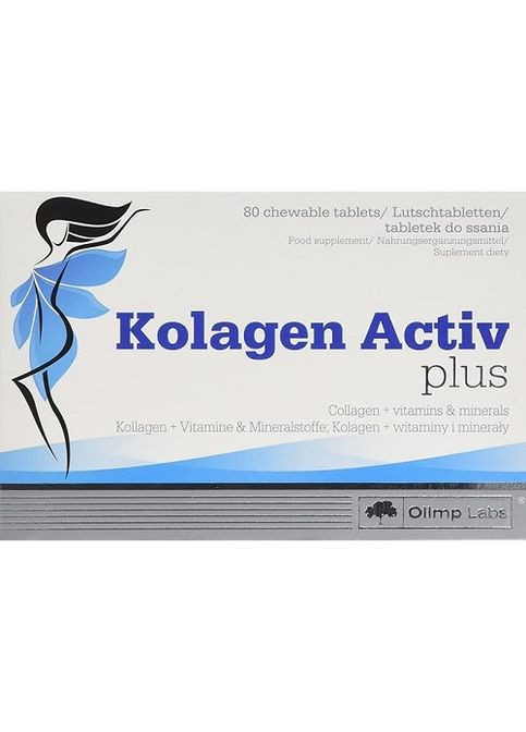 Olimp Nutrition Kolagen Activ Plus 80 Chewable Tabs Olimp Sport Nutrition (294914646)