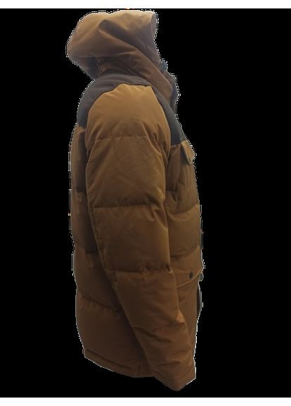 Комбінована демісезонна куртка men's parka, гірчичного кольору, розмір l Levi's slim fit