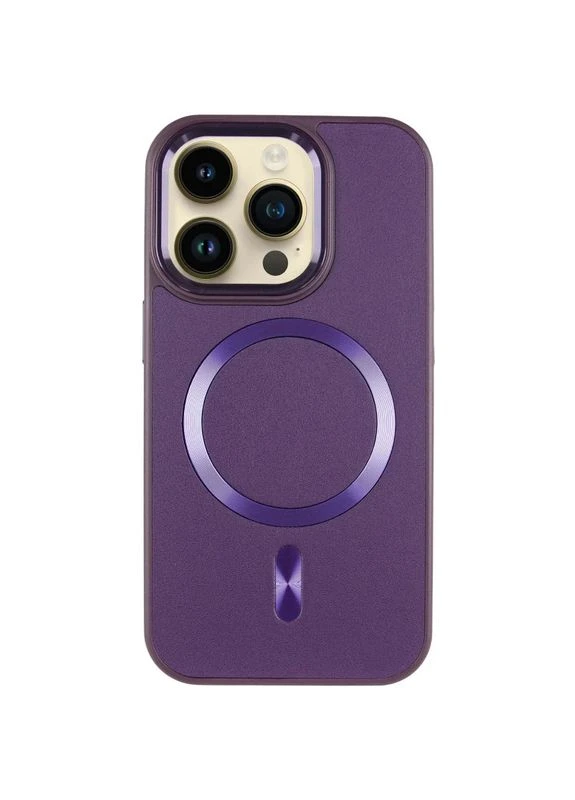 Чехол SnapCase с MagSafe для Apple iPhone 13 Pro Max 6.7" искусственная кожа темно-фиолетовый No Brand (402117662)