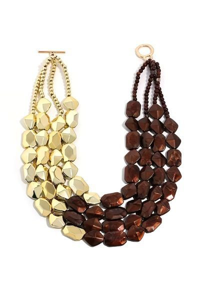 Кольє намисто багатошарове No Brand (370795015)