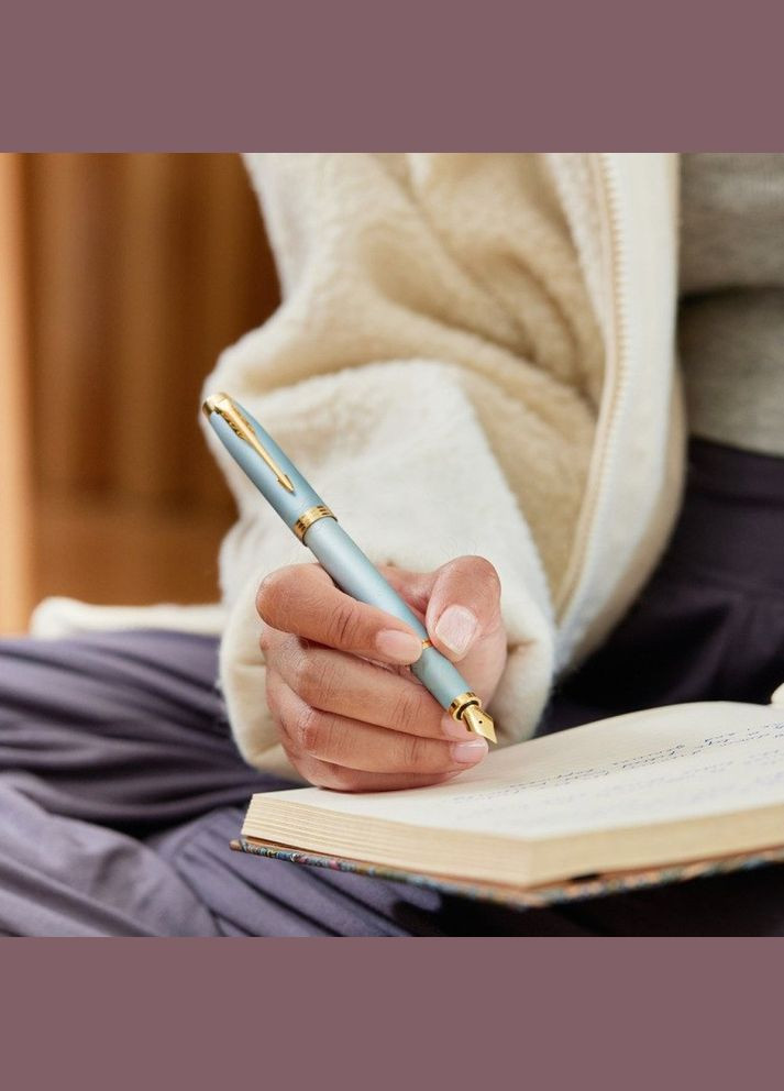 Пір'яна ручка IM 17 Rituals Turquoise Green CT FP F 29 111 Parker (317304507)