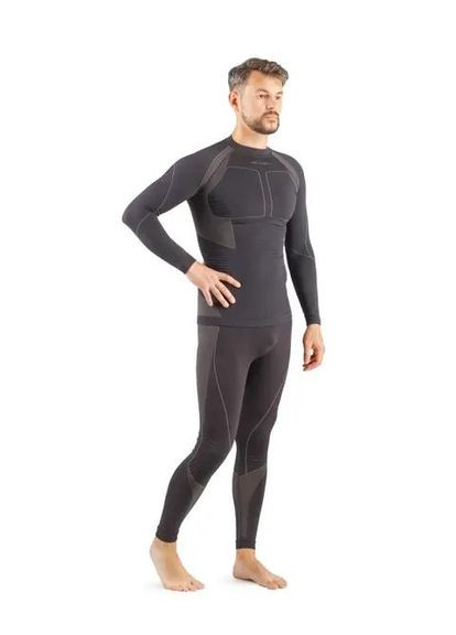 Чоловіча термофутболка з довгим рукавом Polar Bear, Electric Blue/Black, Accapi (334671462)