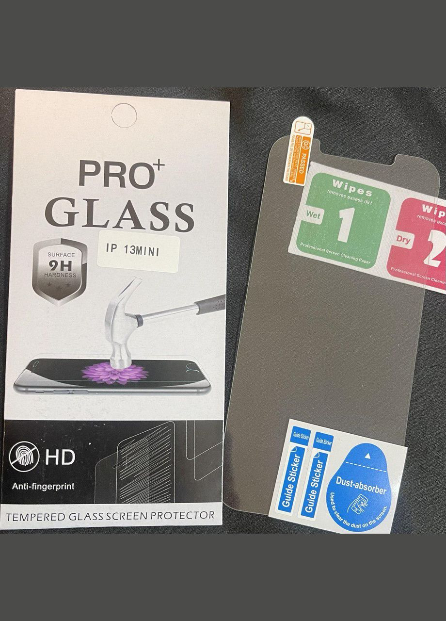 Защитное стекло Pro для прочностью 9Н Glass iphone 13 mini (292312906)