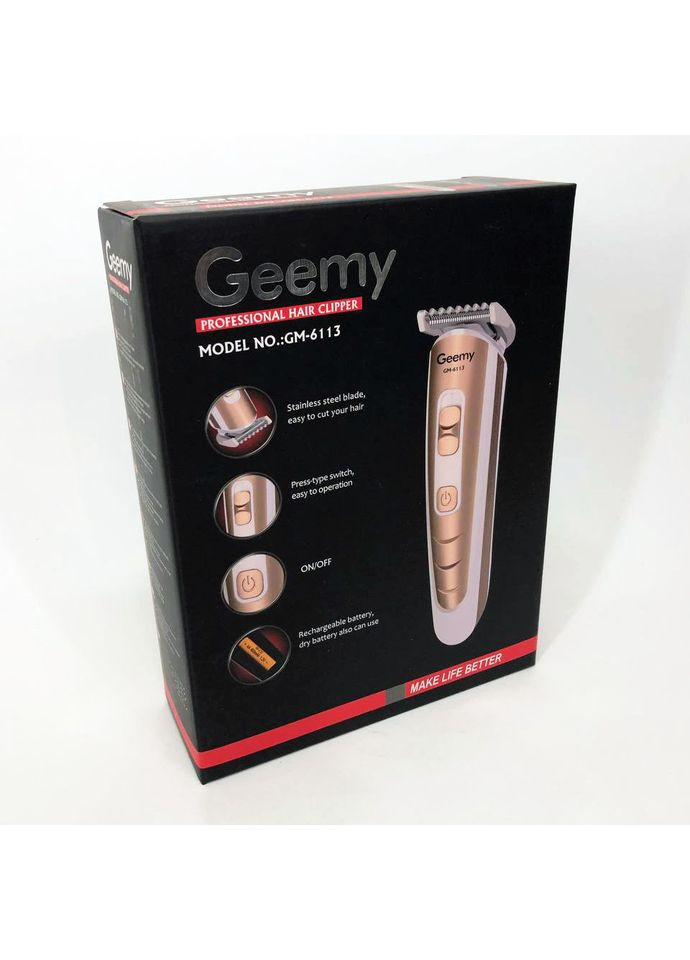 Профессиональная машинка для бритья головы GM-6113, Окантовочная машинка, Бритва FD-282 для бороды Gemei (351485948)