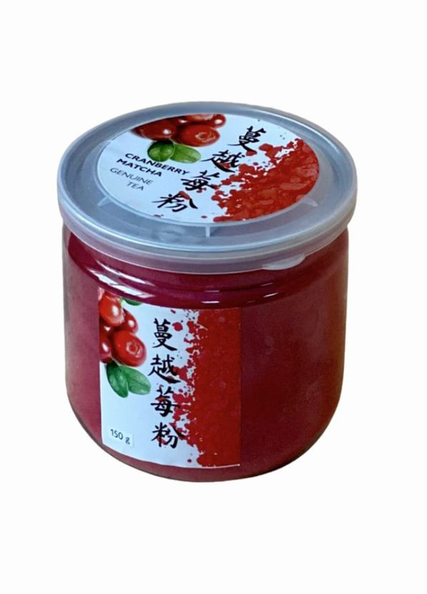 Японский ягодный чай Матча красная клюква, банка 150г OSM (322777467)