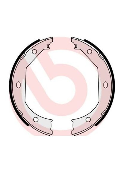 Комплект тормозных колодок Brembo (361942705)