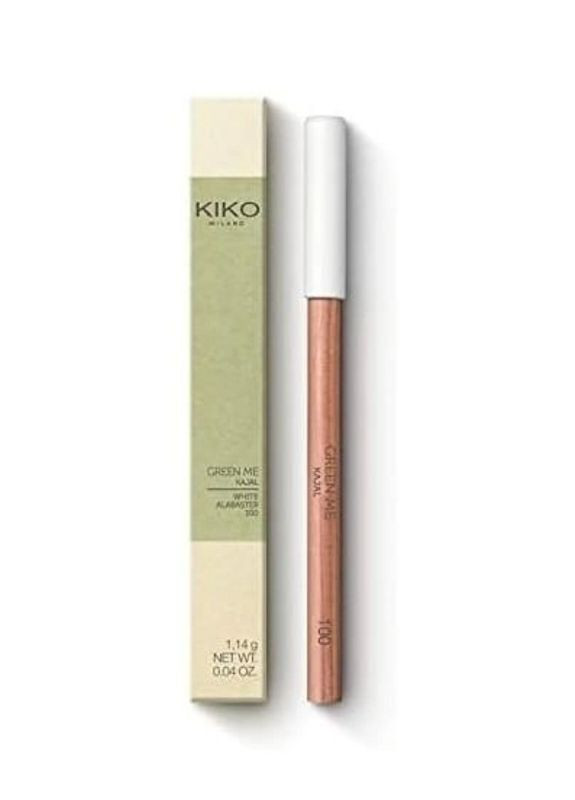 Кремовый карандаш каял Green Me Kajal - 100 White Kiko Milano (295012586)