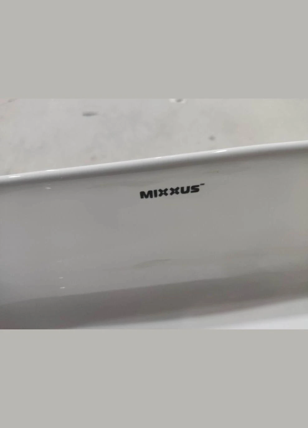 Раковина накладная Premium DIVERSE-0110 500х390х130 мм, прямоугольная, белая (MP6516) Mixxus (398370095)