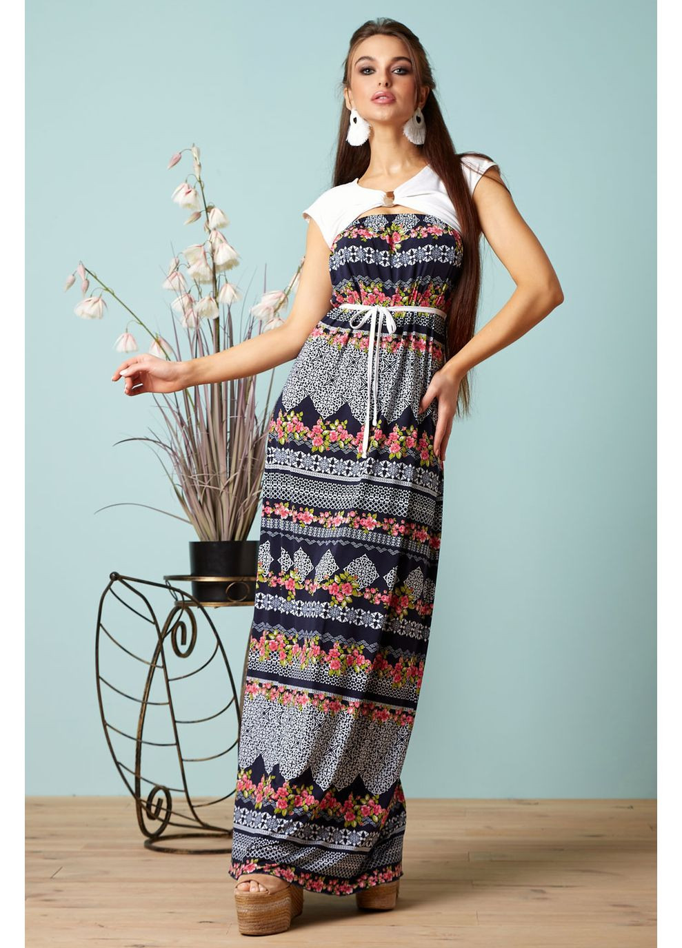 Білий сукня 406.0927 Seventeen