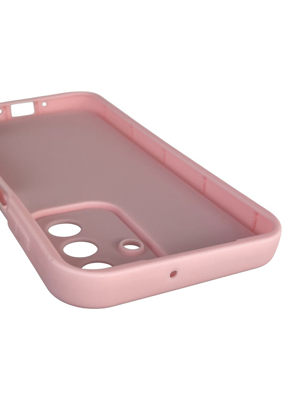 Силіконовий чохол Soft Touch з 3D принтом для Galaxy A26 (SM-A266) рожевий (Повний захист камери) Samsung (373670667)