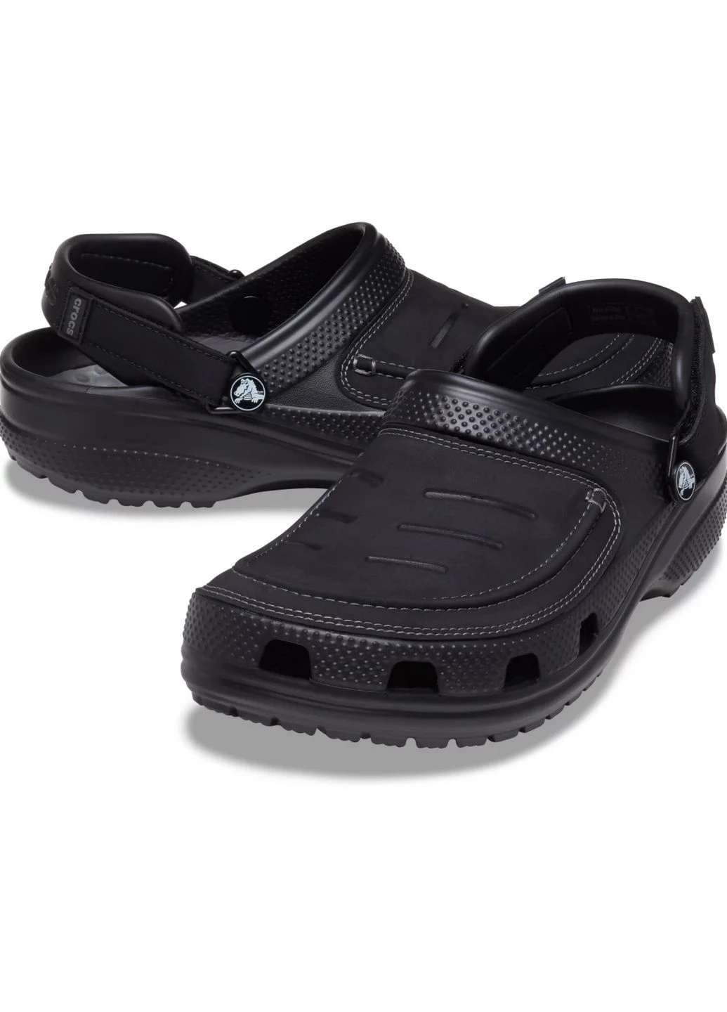 Сабо Yukon Vista Clog 39 р 25-25.5 см Чорні 207689-M7/W9 Black Crocs (386451468)