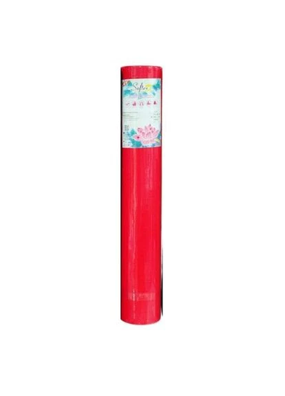 Простыня одноразовая красная плотность 23 г/м2 /0,6*100м/ Softex (392707027)