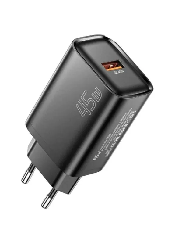 Зарядное устройство USB-A QC3.0 45W black (ECT45W-RPB01-Z) Essager (400026878)