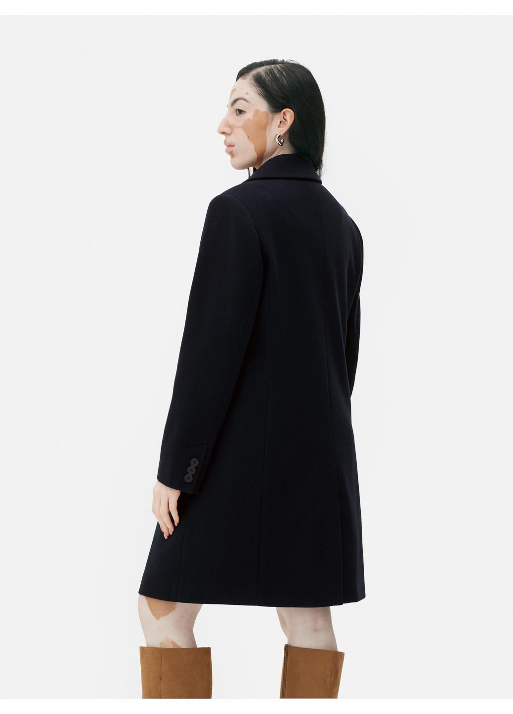 Чорне Пальто демісезон,чорний, Primark