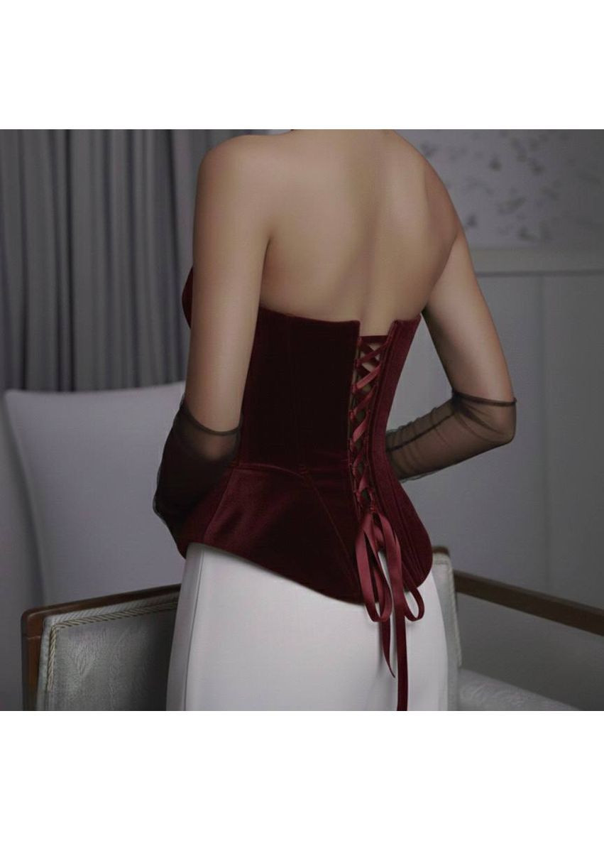 Женский корсет из бархата Osoblyva (371728036)
