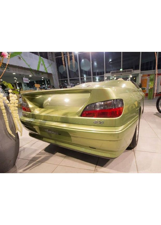 Емблема напис 406 для (Хром) 123х26 мм (на скотчі) 9630468377 Peugeot (369611751)