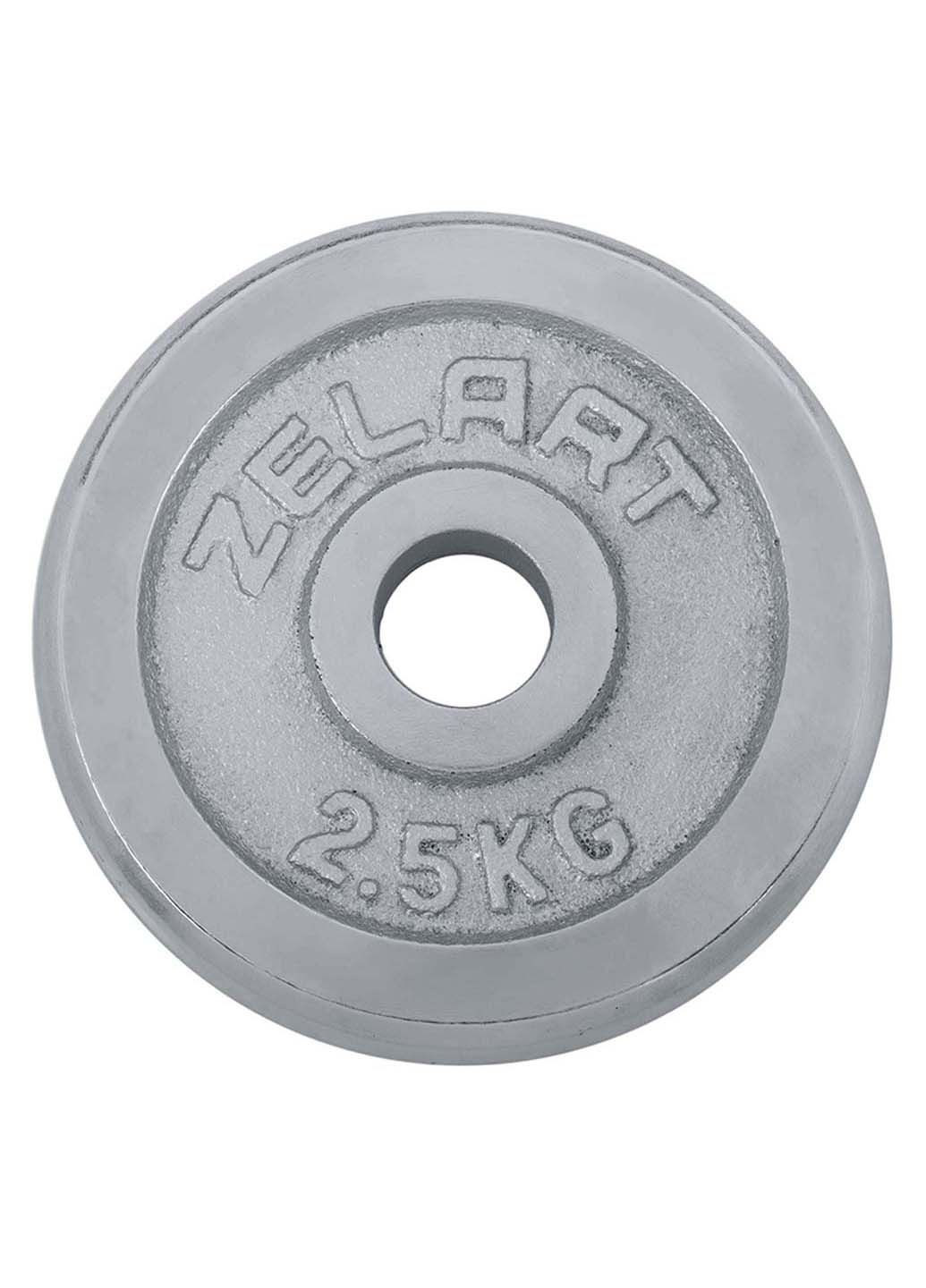 Млинці диски хромовані TA-7786 2,5 кг Zelart (286043598)