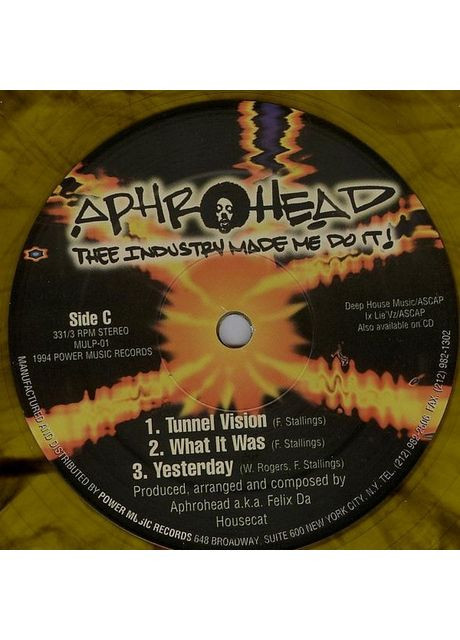 Вінілова Платівка Aphrohead – Thee Industry Made Me Do It! (Vinyl) (MULP-01) No Brand (369740119)