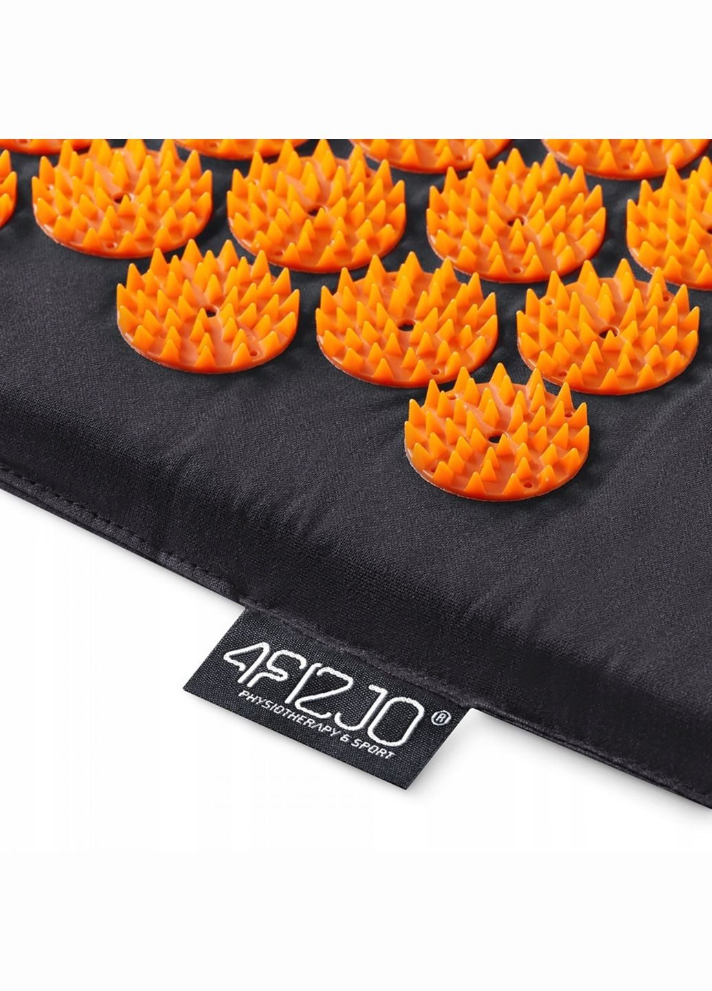 Коврик акупунктурный с валиком Classic Mat Аппликатор Кузнецова Black/Orange (P-5907222931752) 4FIZJO (303723220)