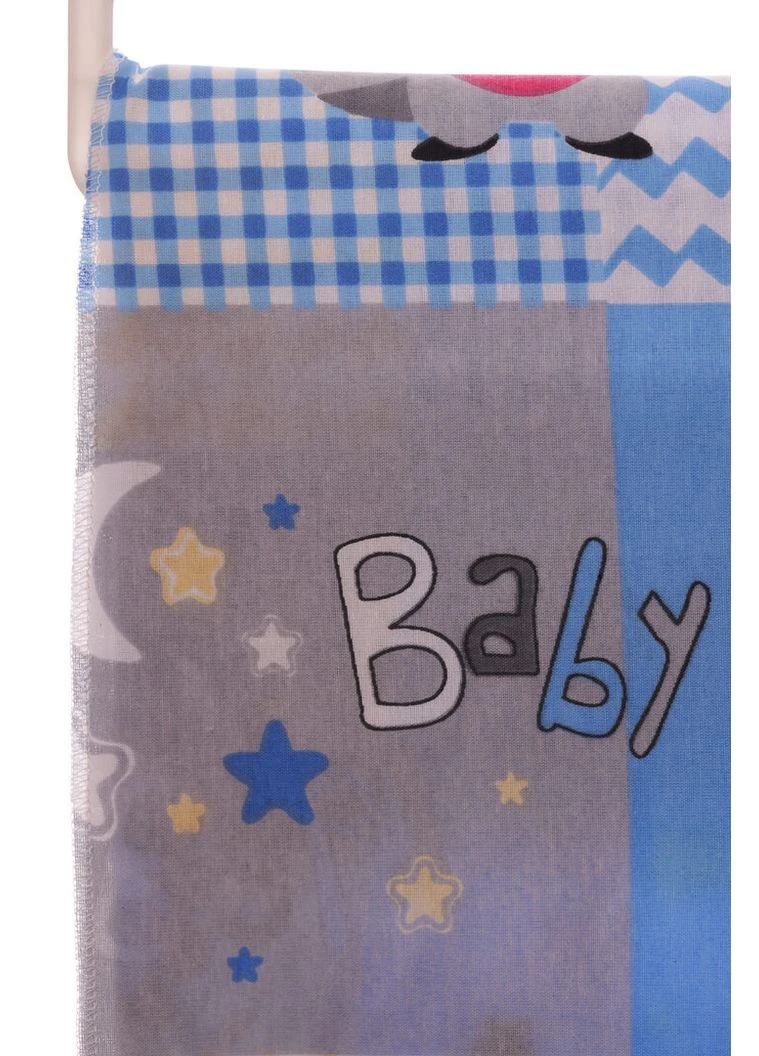 Пелюшка бавовняна для хлопчика BABY 90*110см синя (54021) BABYKROHA (386824510)