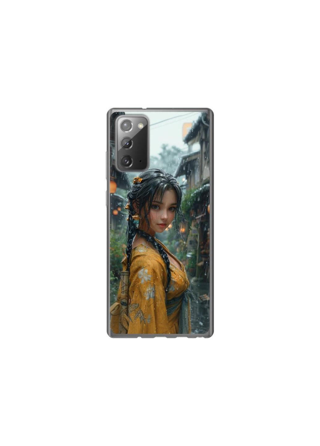 Чехол на Samsung Galaxy Note 20 Anime-girl MMC (292405744)