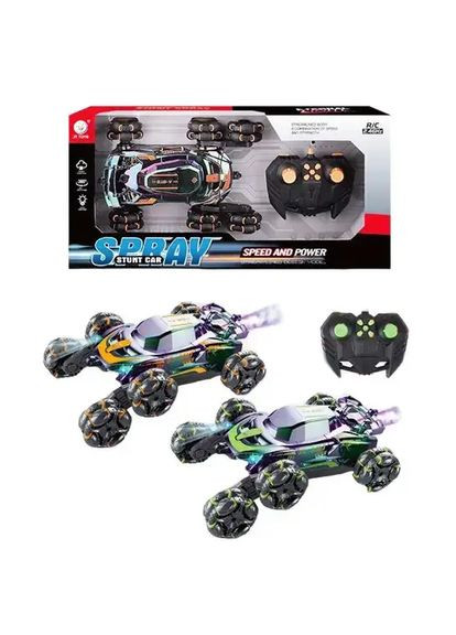 Машинка всюдихід 6-колісний на радіокеруванні з димом (2380) Shantou (348109005)