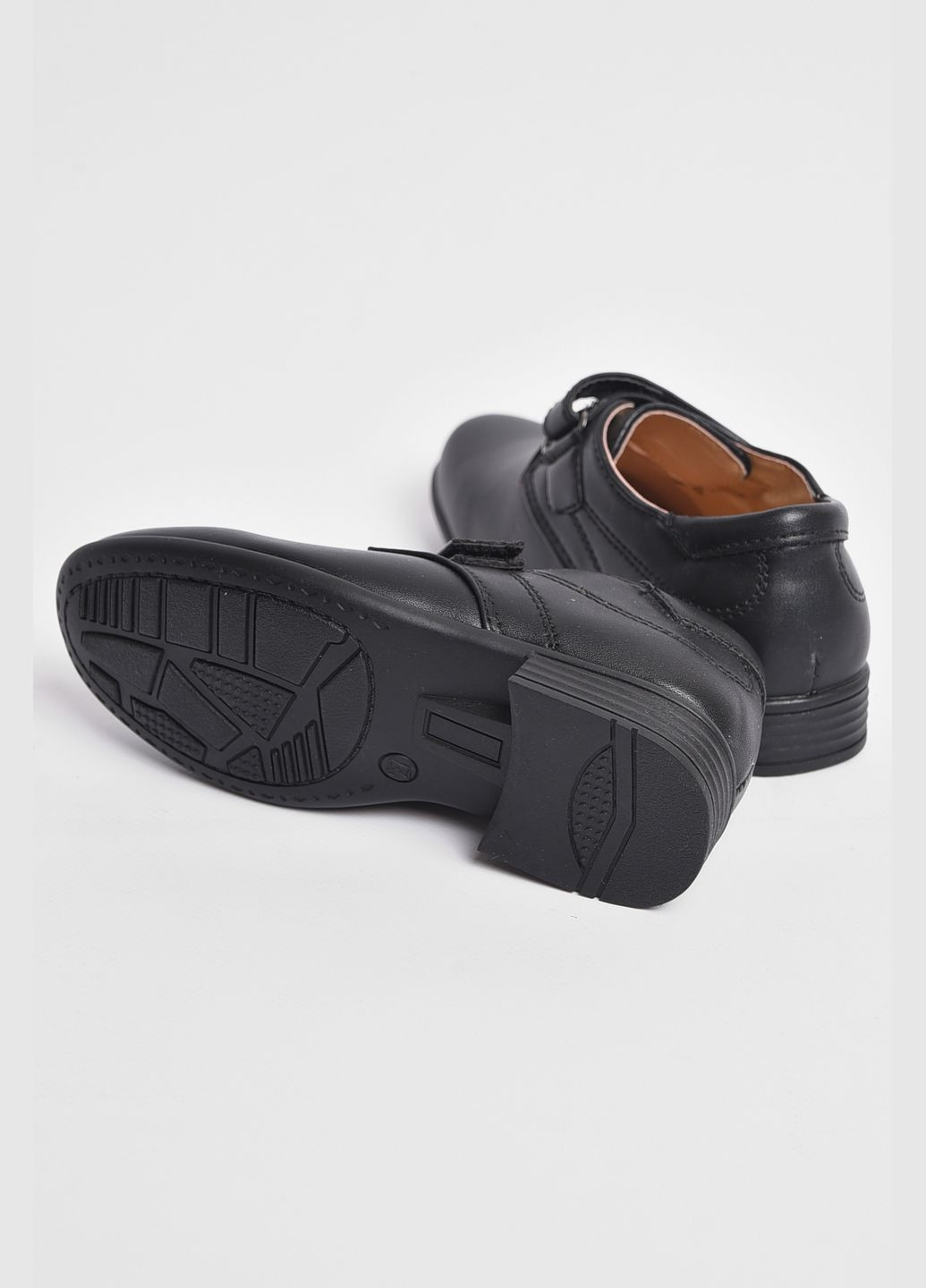 Туфлі дитячі для хлопчика чорного кольору Let's Shop (289456827)