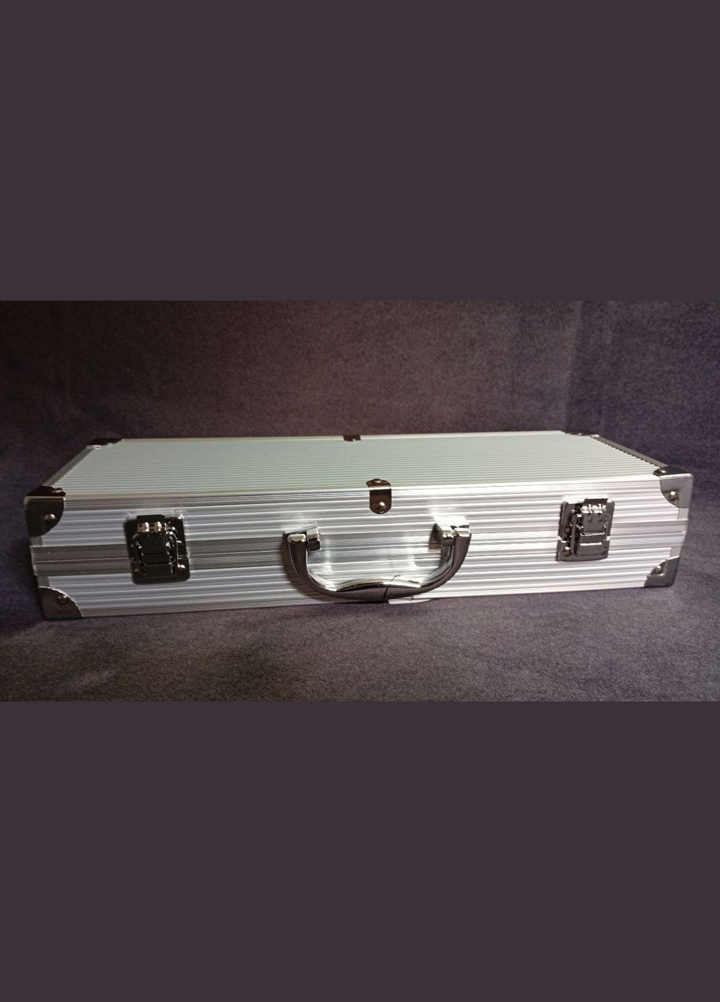 Набір для гриля та барбекю: 5 аксесуарів у кейсі - Для любителів BBQ - з нержавіючої сталі 2303 A-Plus (331863549)