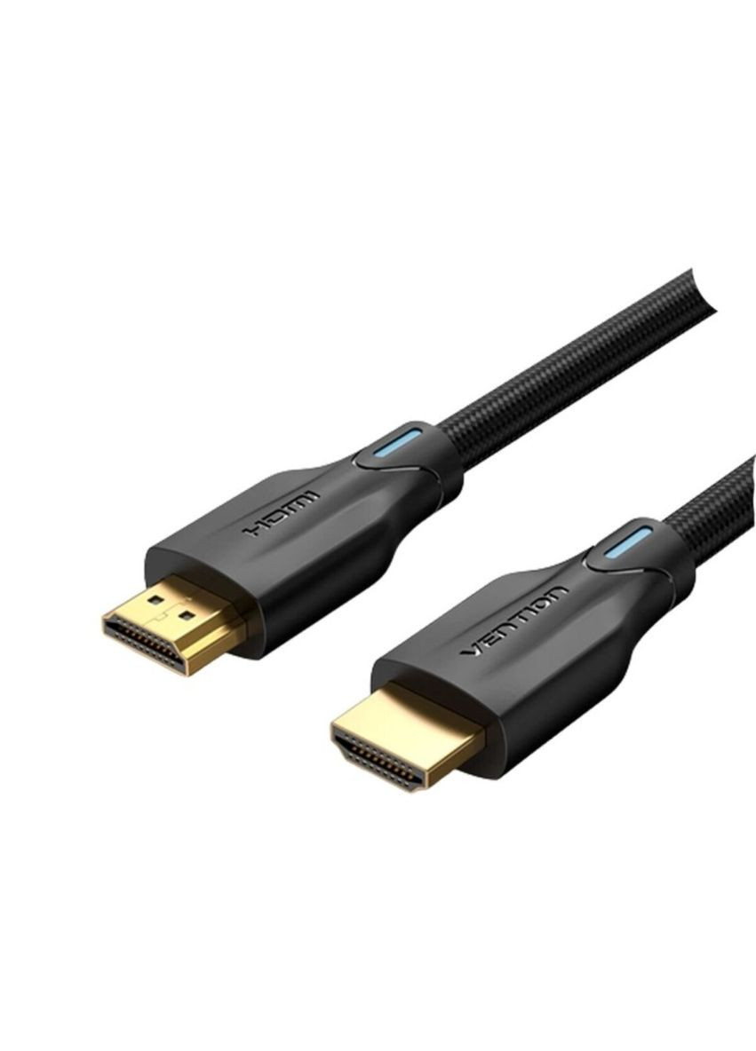 Кабель Cotton Braided 8K HDMIHDMI v2.1 Cable 2M Black (AAUBH) Vention (300683018)