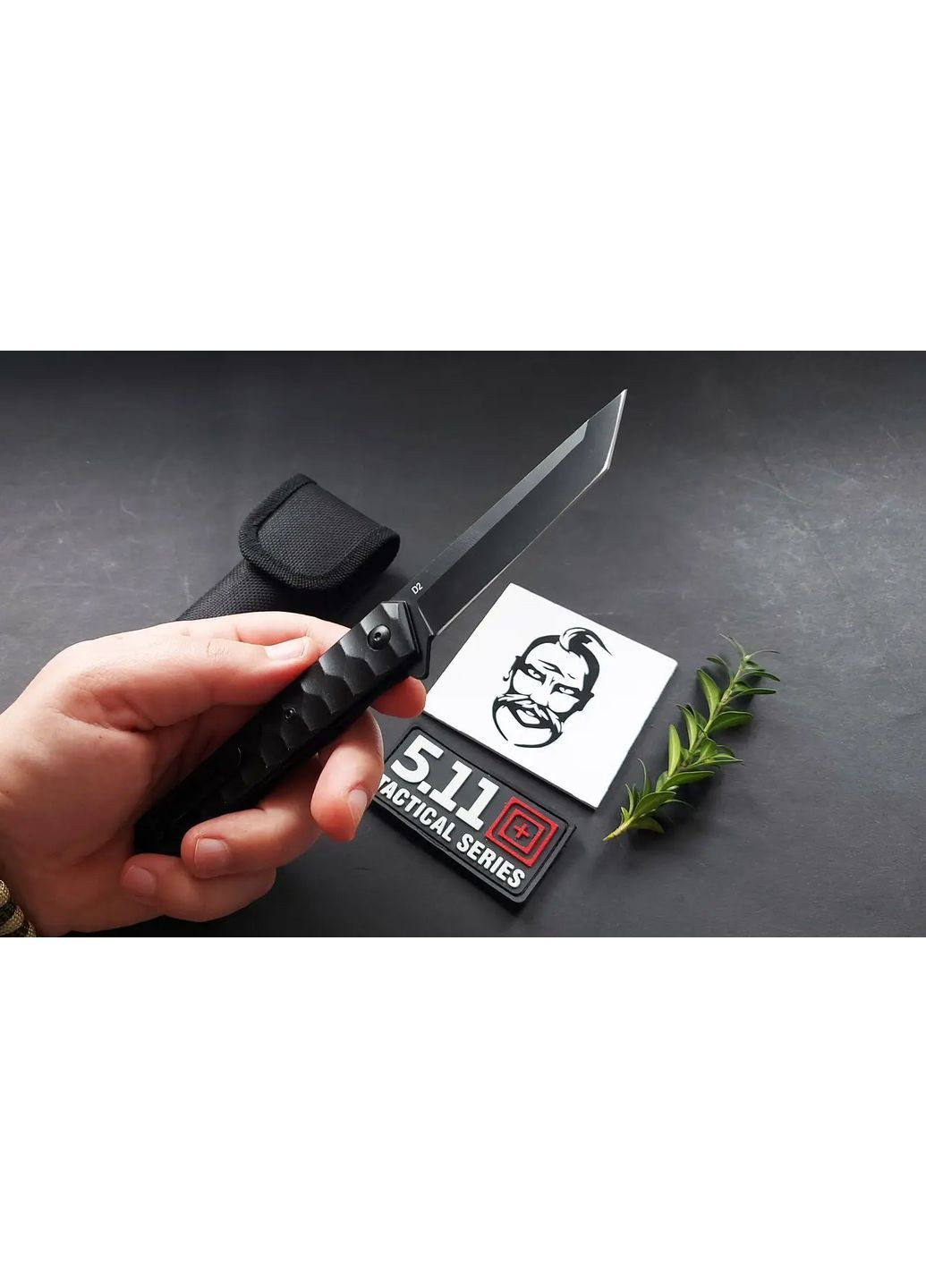 Нож Складной Выкидной (полуавтомат) Танто с Клипсом (на пояс) No Brand (362040901)