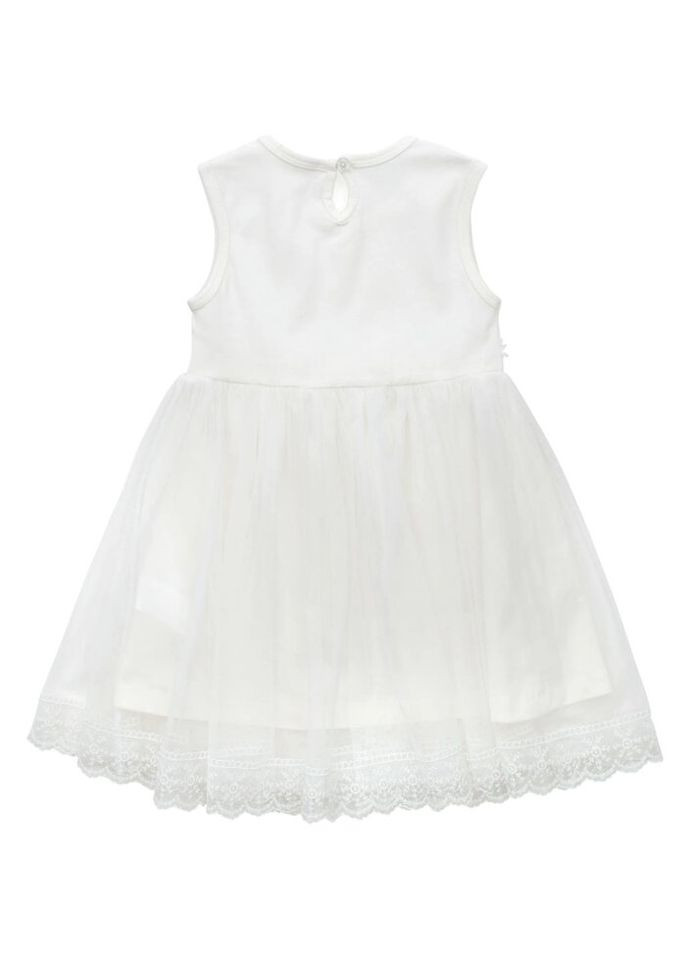 Кремова сукня святкова з фатиновою спідницею (17864-116g-cream) Breeze (300624993)