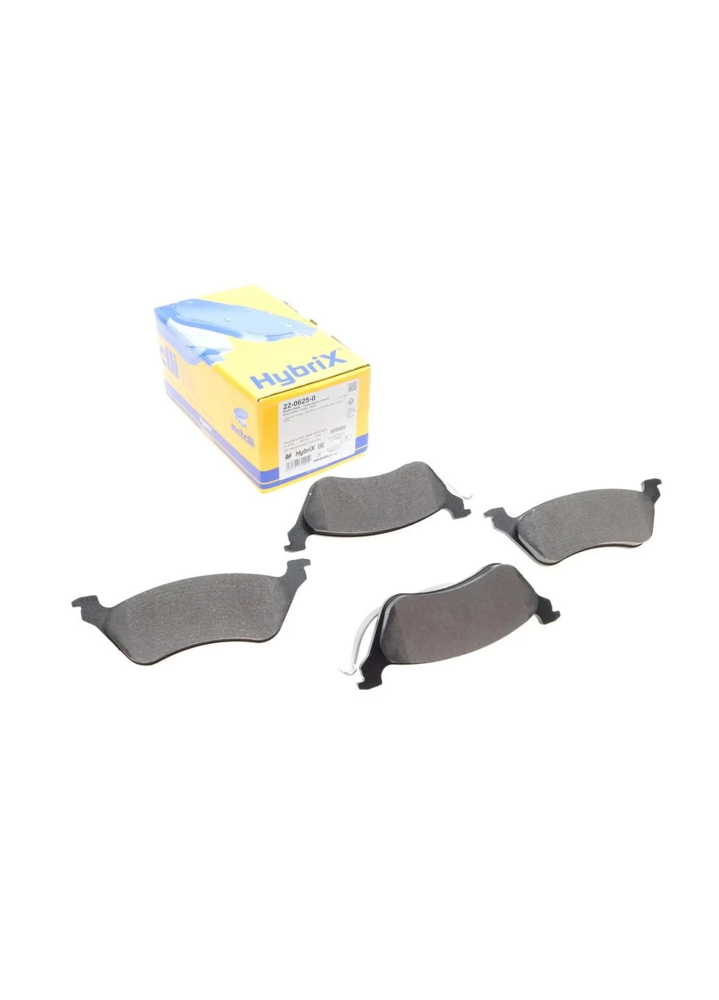 Колодки тормозные (задние) Chrysler Voyager IV 00-08 22-0625-0 RU63 No Brand (360490942)