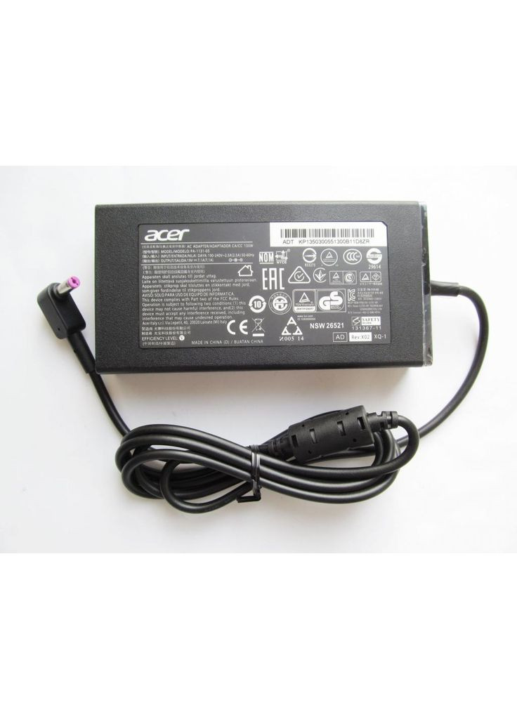 Блок питания для ноутбука 135W 19V, 7.1A, разъем 5.5/1.7, Slim-корпус (PA-1131-05 / A40276) Acer (373004021)